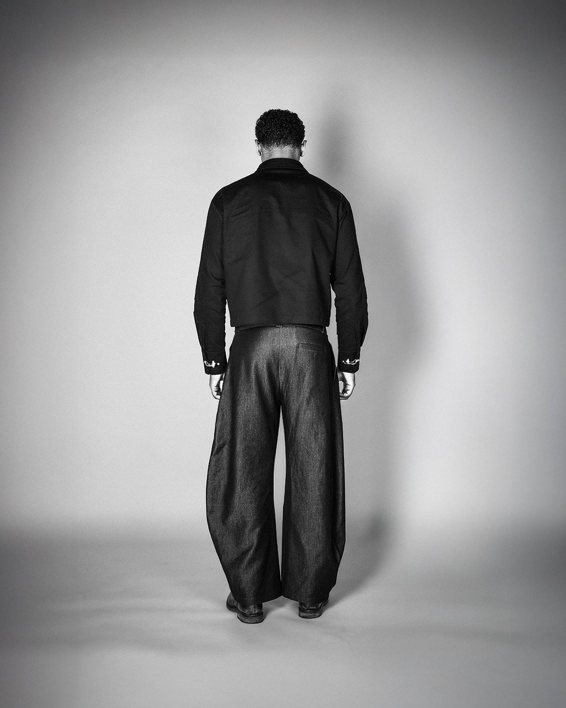 Cropped Clasp Jacket